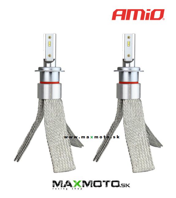 LED žiarovky pre hlavné svietenie AMIO H7 50W RS+ Slim