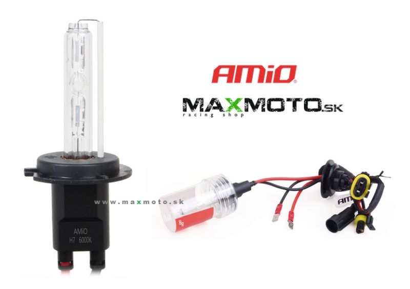 Xenónová výbojka AMIO H7 6000K