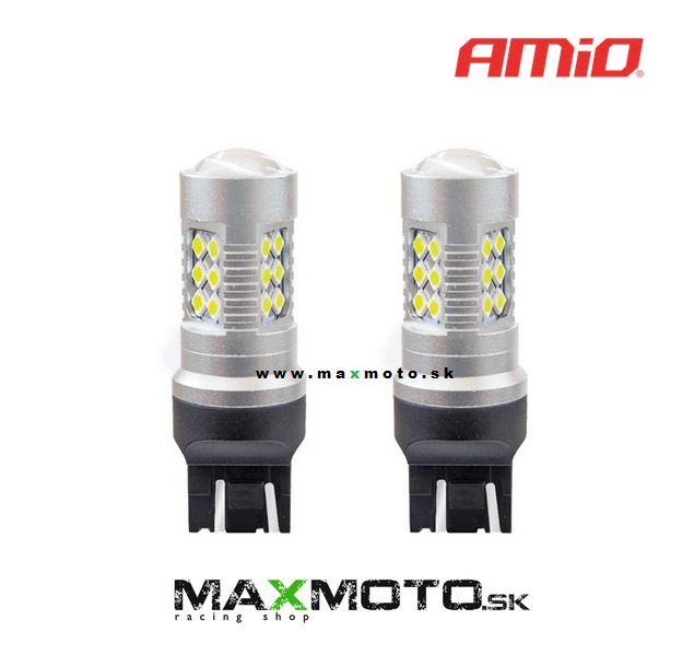 LED žiarovky CANBUS 24SMD 3030 T20 7443 21/5W White 12V/24V