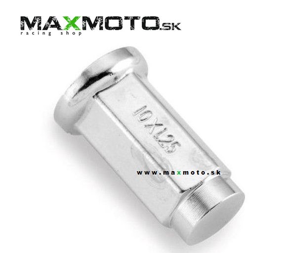 Matica disku M10x1.25, 14mm ITP CHROM plochá