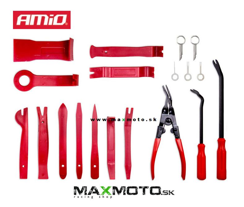 Sada na demontáž čalúnenia AMIO, 19 kusov + taška