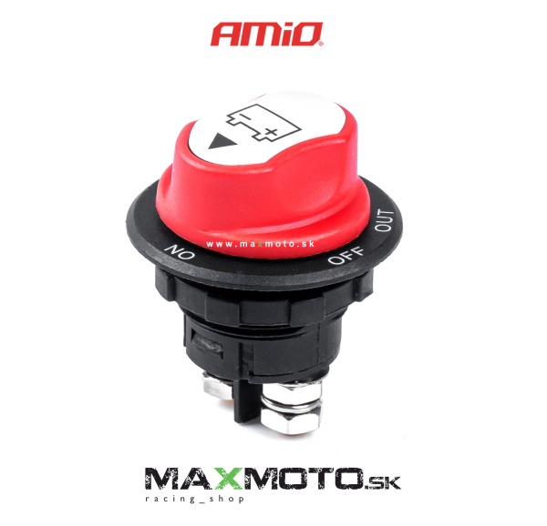 Hlavný vypínač autobatérie AMIO 12/24 max.100A
