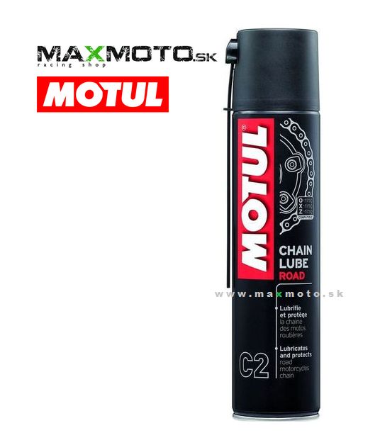 Sprej na reťaze MOTUL C2 CHAIN LUBE ROAD 400ML