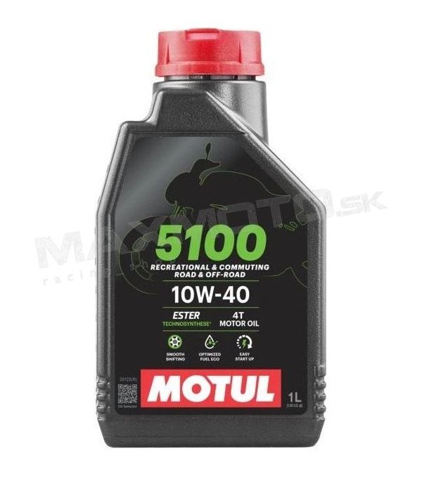 Olej MOTUL 5100 4T ESTER 10W40 1L