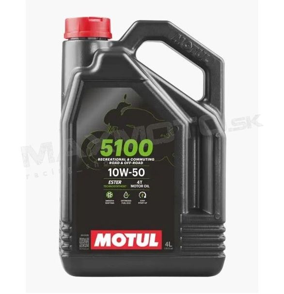 Olej MOTUL 5100 4T ESTER 10W50 4L