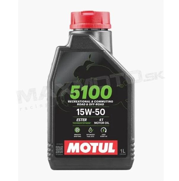 Olej MOTUL 5100 4T ESTER 15W50 1L