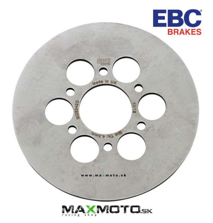 Brzdový kotúč YAMAHA Rhino 450/ 660,  5UG-F5831-00-00, zadný, 165mm