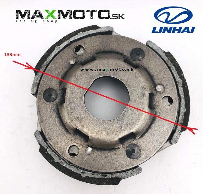 Odstredivá spojka LINHAI 260/ 300, 133mm, 23925