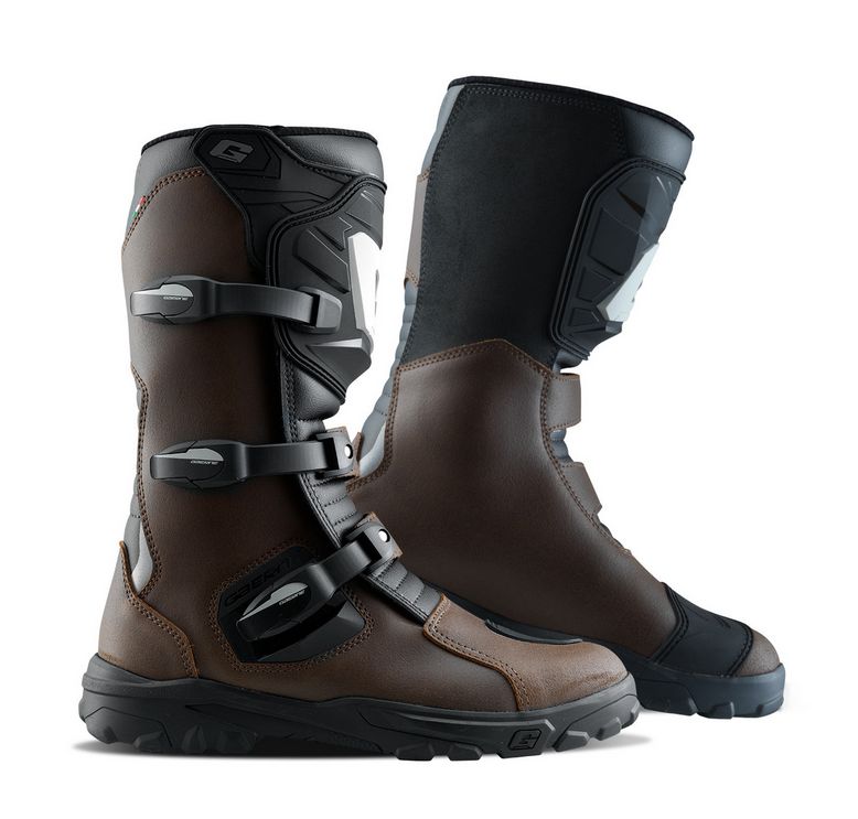 Čižmy GAERNE G_ADVENTURE AQUATECH, hnedé