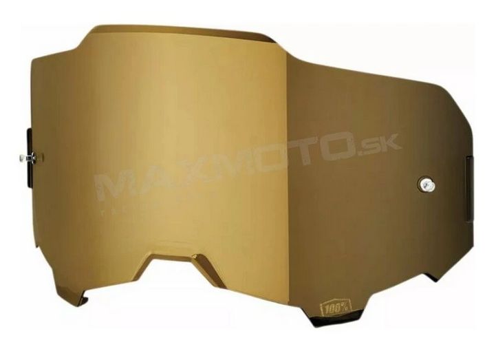 Náhradné plexi 100% ARMEGA True Gold, zlaté