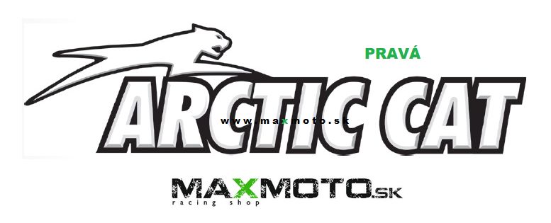 Samolepka ARCTIC CAT, pravá/ ľavá, 320mm