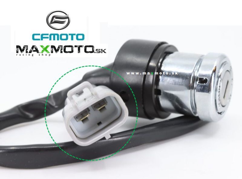 Spínačka CF MOTO Gladiator X8 so zámkom sedadla a nádrže, 7020-010100-1000