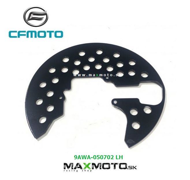 Ochranný kryt predného brzdového kotúča CF MOTO Gladiator X850/ X1000, ľavý/ pravý, 9AWA-050702/ 9AWA-050802