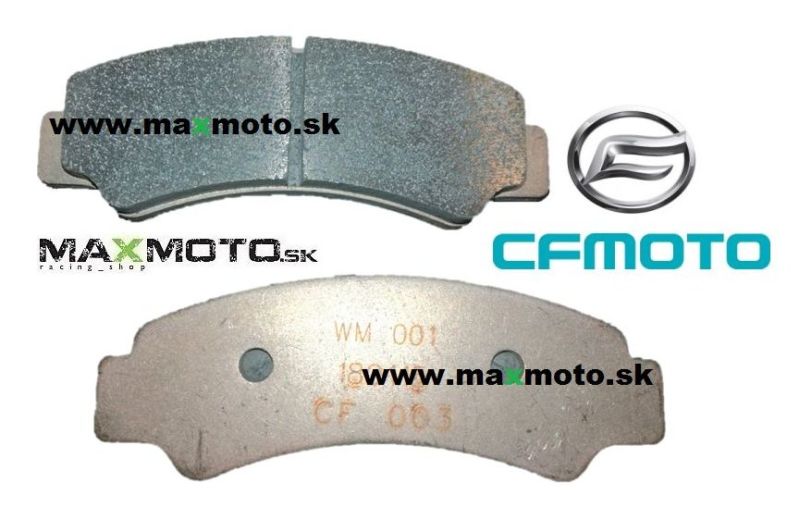 Brzdové obloženie CF MOTO Gladiator X450/ X520/ X550/ X600/ X625/ X850/ X1000 predné 7020-0810B0, 9AWA-0811A0