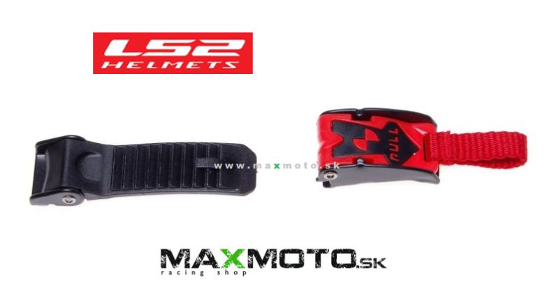 Zapínanie prilby LS2 rýchlospojka