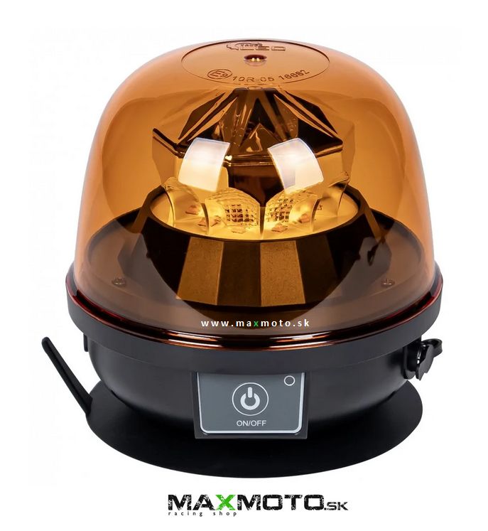 Výstražný LED maják 10xLED, 28W, 12V/24V, bezdrôtový