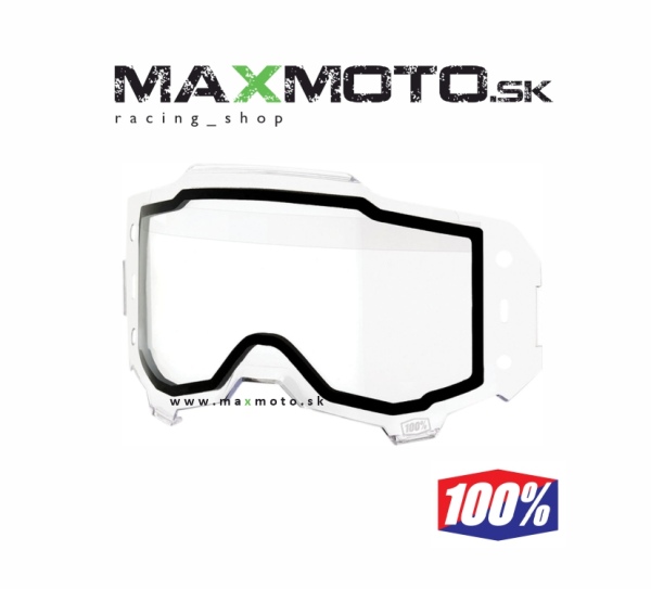 Náhradné plexi 100% ARMEGA FORECAST číre dvojsklo