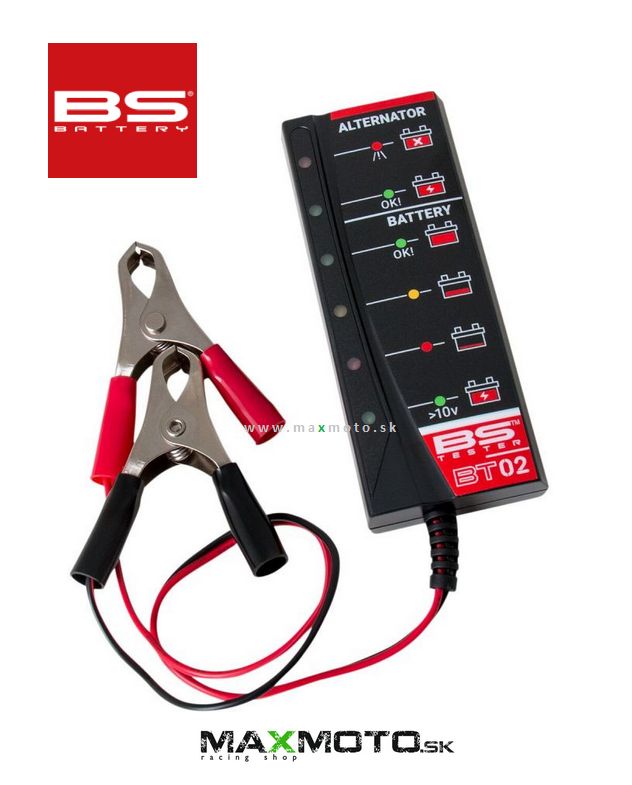 Tester batérie a alternátoru BS BT02