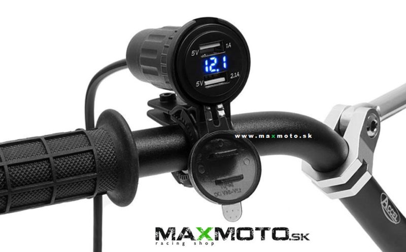 USB zásuvka s ukazovateľom napätia EXTREME STYLE MUS10