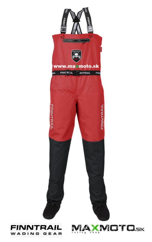Dámske/ juniorské brodiace nohavice FINNTRAIL Alex červené