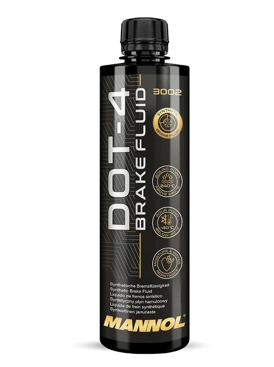Brzdová kvapalina MANNOL Brake Fluid DOT-4 3002, 450ml