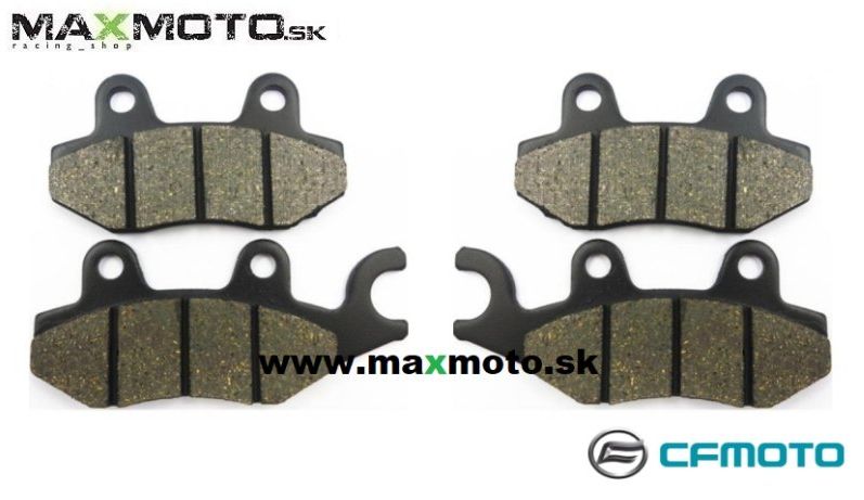 Brzdové obloženie CF MOTO Gladiator Z6/ Z8, UTV830, predné pravé/ ľavé, 9060-080810, 9060-080910