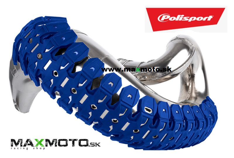 Chránič kolena výfuku POLISPORT ARMADILLO modrý