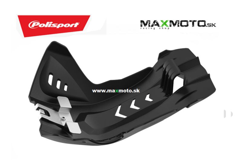 Chránič motora POLISPORT FORTRESS KTM SX-F/ EXCF, HUSQVARNA FC 250/ 350, FE 250/ 300, čierny