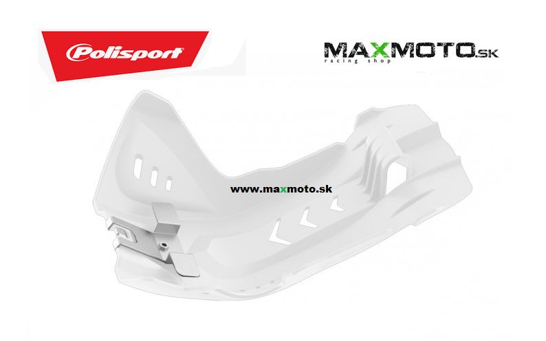 Chránič motora POLISPORT FORTRESS KTM SX-F/ EXCF, HUSQVARNA FC 250/ 350, FE 250/ 300, biely
