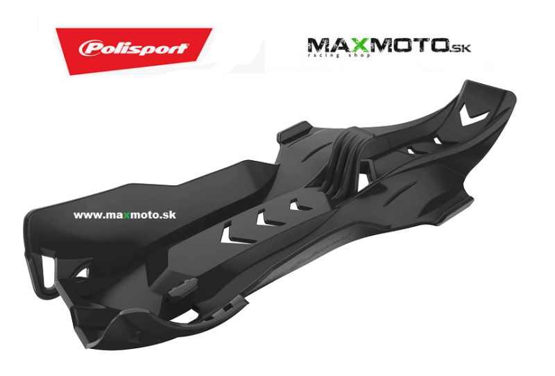 Chránič motora POLISPORT FORTRESS KTM SX 250, HUSQVARNA TC 250, TE 250, čierny