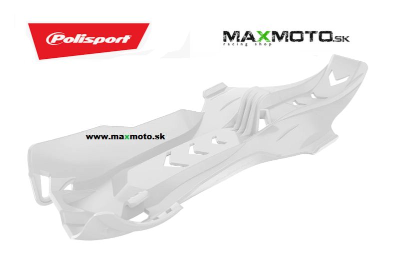 Chránič motora POLISPORT FORTRESS KTM SX 250, HUSQVARNA TC 250, TE 250, biely