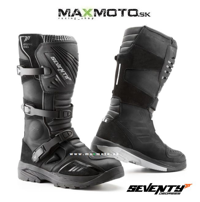 Čižmy SEVENTY Degrees SDS-BA4 Adventure, čierne