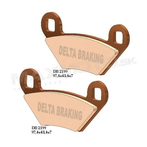 Brzdové platničky Polaris SPORTSMAN 500, 550, 850, SCRAMBLER 850