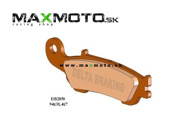 Brzdové obloženie KH450 YAMAHA YZ/YZF, DELTA BRAKING DB2850MX-D