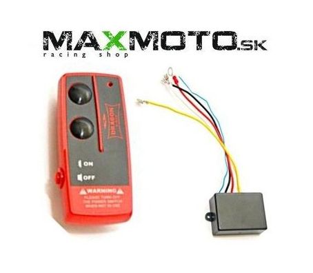 Diaľkové ovládanie k navijakom DRAGONWINCH 12V