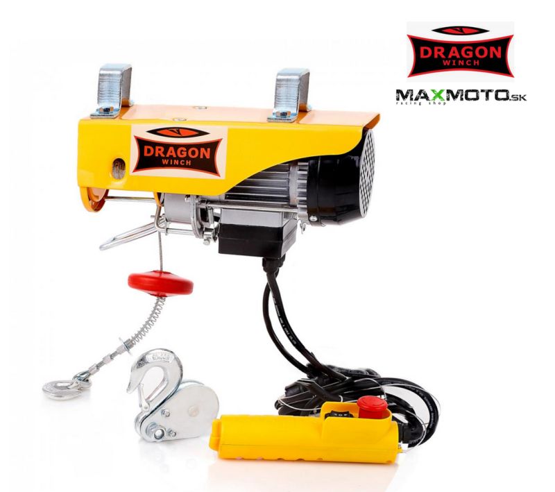 Pracovný navijak DRAGONWINCH Industrial 125/250kg 230V