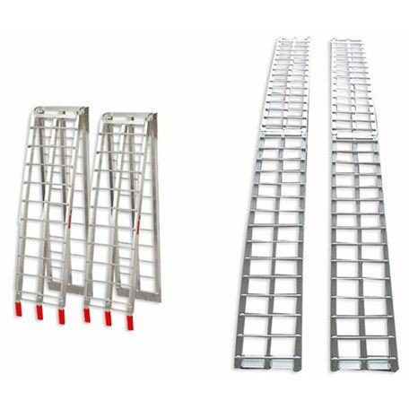 Duralové nájazdy pre štvorkolky ATV Aluminium RAMPS NEW (2ks)