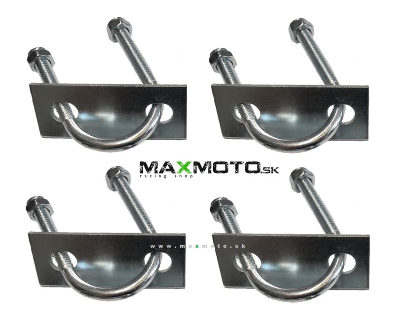 Úchyty na box GKA, univerzálne, na trubkový rám