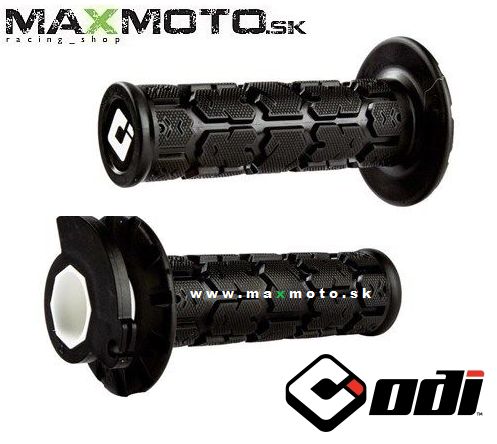 Gripy ODI MX Lock-on Rogue - čierne