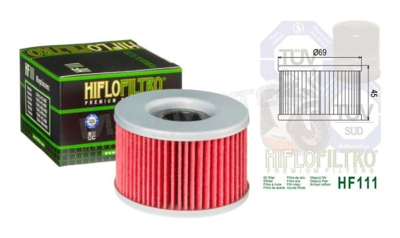 Olejový filter HONDA TRX400/500/650/680 Rincon, Fourtrax, Big Bear, Pioneer, HF111