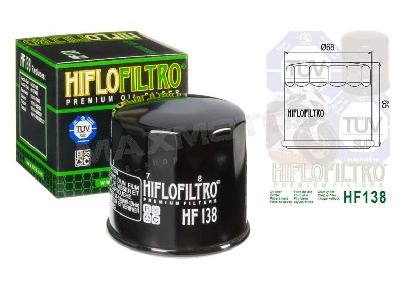 Olejový filter ARCTIC CAT 400/454/500, KYMCO MXU 375/400/450 0436-146,0812-005, 1541A-PWB1-900