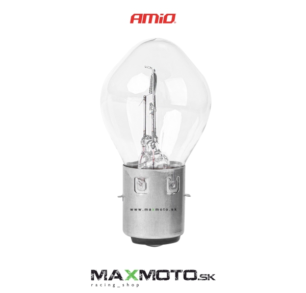 Halogénová žiarovka AMIO, S2 12V 35/35W, BA20d