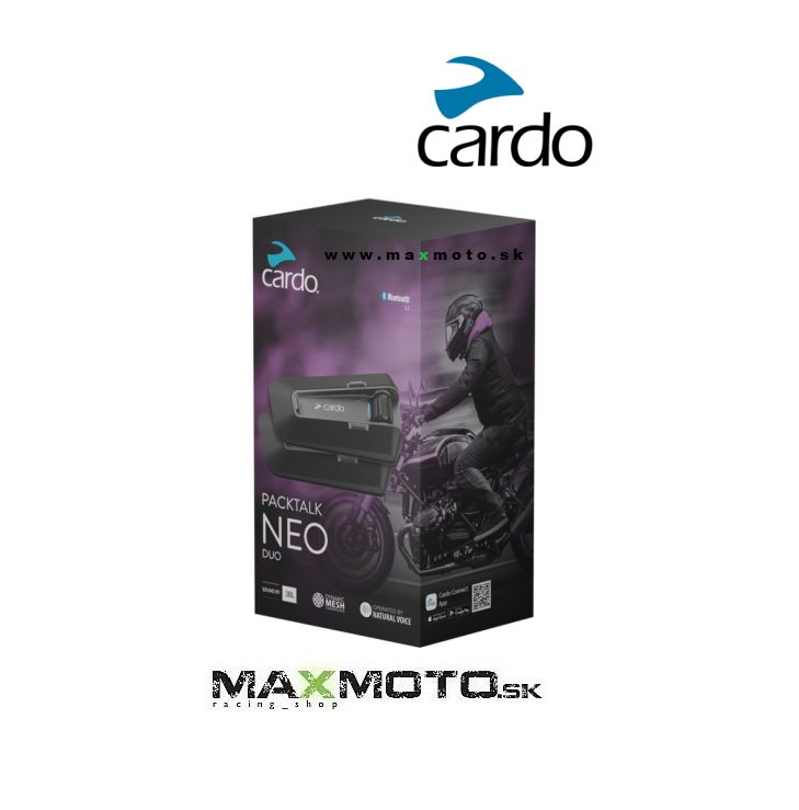 Interkom Cardo PACKTALK NEO DUO, sada pre dve prilby
