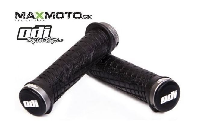 Gripy ODI Troy Lee Designs Signature ATV, čierne