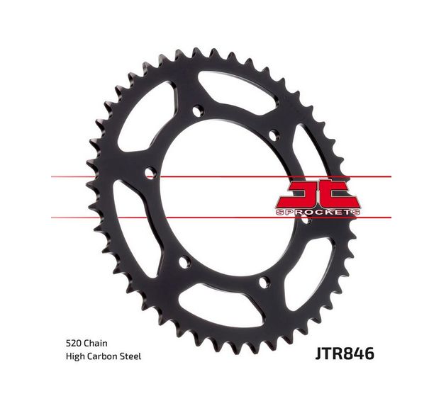 Ozubenie zadné, rozeta YAMAHA SRX 600 86-94, 85937JT (reťaz 520)