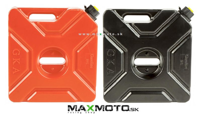 Kanister GKA univerzálny, 10L, červený/ čierny