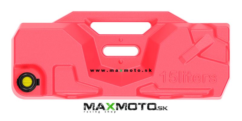 Kanister GKA POLARIS RZR 1000, 15L, červený/ čierny