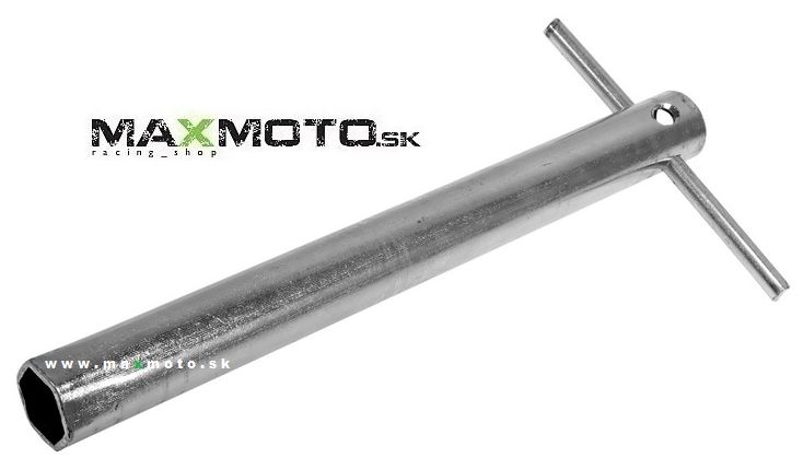 Kľúč na zapaľovacie sviečky - 16mm (dĺžka 280mm)