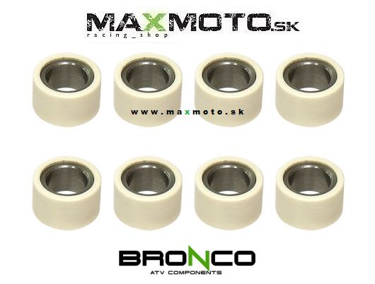 Komplet rolky variátora SUZUKI Kingquad 450/ 500/ 700/ 750, CF MOTO Gladiator, 8ks, 21650-31G00, 0180-051100