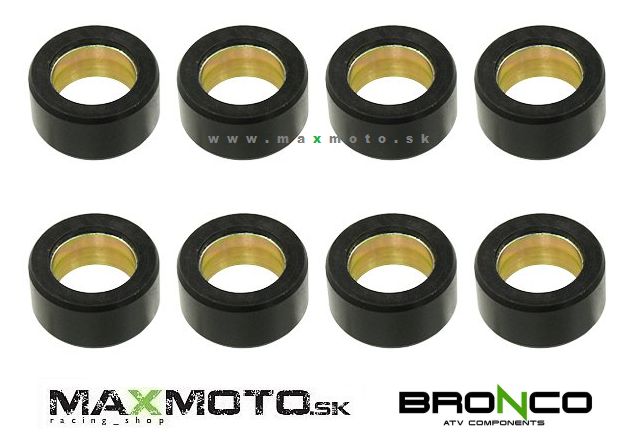 Komplet rolky variátora YAMAHA Grizzly 700, Viking 700 - 8ks